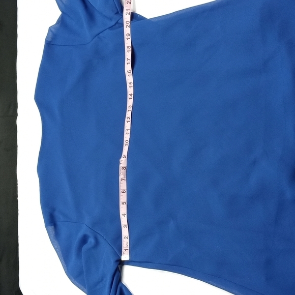 C.O.C. womens beaded layered v neck top - Picture 10 of 10